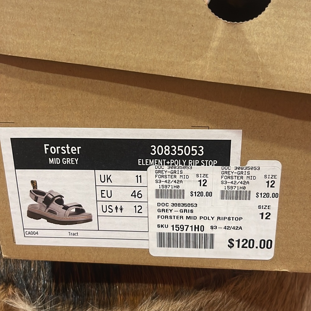 DR MARTENS FORSTER MID POLY RIPSTOP SANDALS - Picture 9 of 9